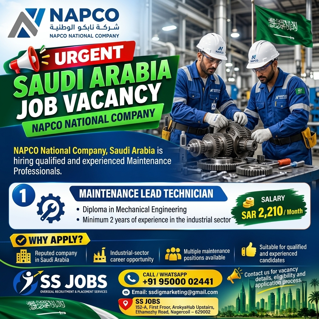 MAINTENANCE  LEAD TECHNICIAN