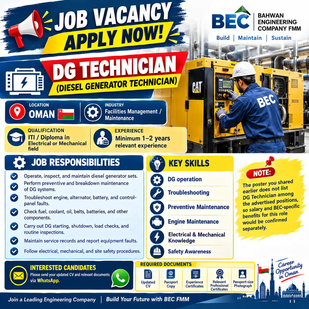 DG Technician