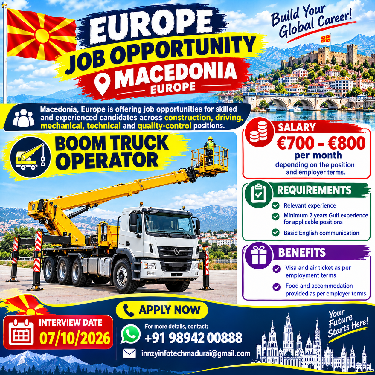 Boom Truck Operator