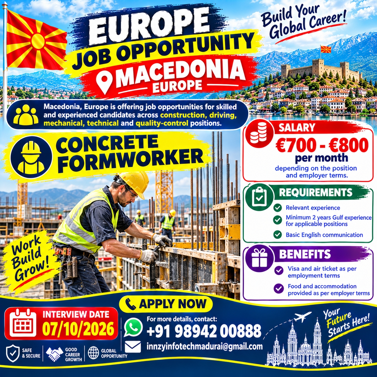 Concrete Formworker